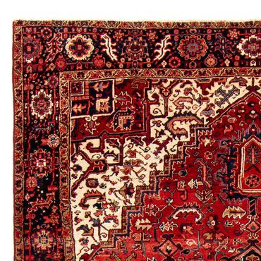 Tapis persan - Nomadic - 384 x 280 cm - rouge foncé