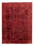 Tapis vintage - 398 x 300 cm - rouge foncé