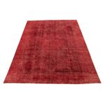 Vintage tapijt - 398 x 300 cm - donkerrood