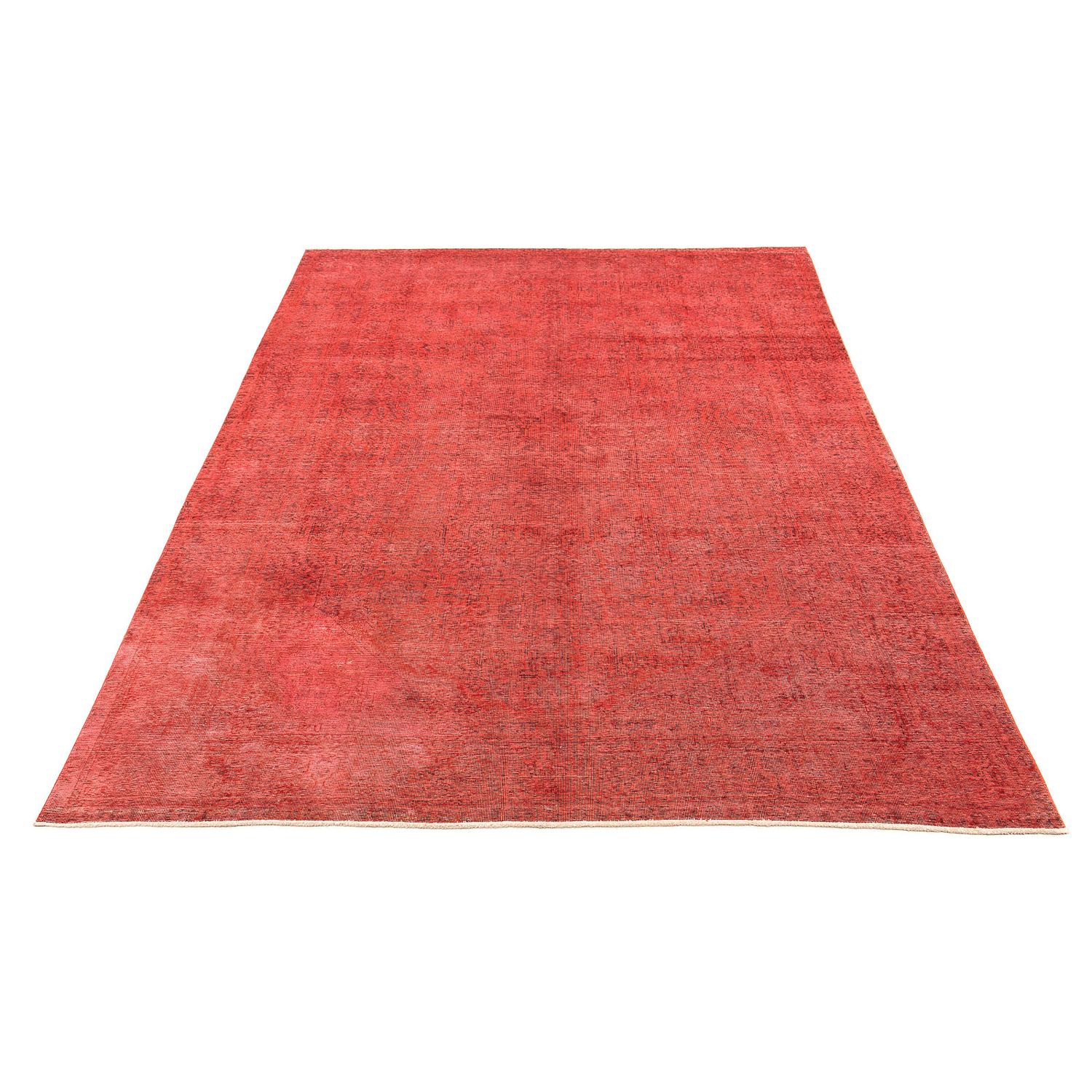 Alfombra Vintage - 370 x 288 cm - rojo oscuro