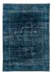 Tapis vintage - 384 x 293 cm - bleu foncé