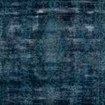 Tappeto vintage - 384 x 293 cm - blu scuro