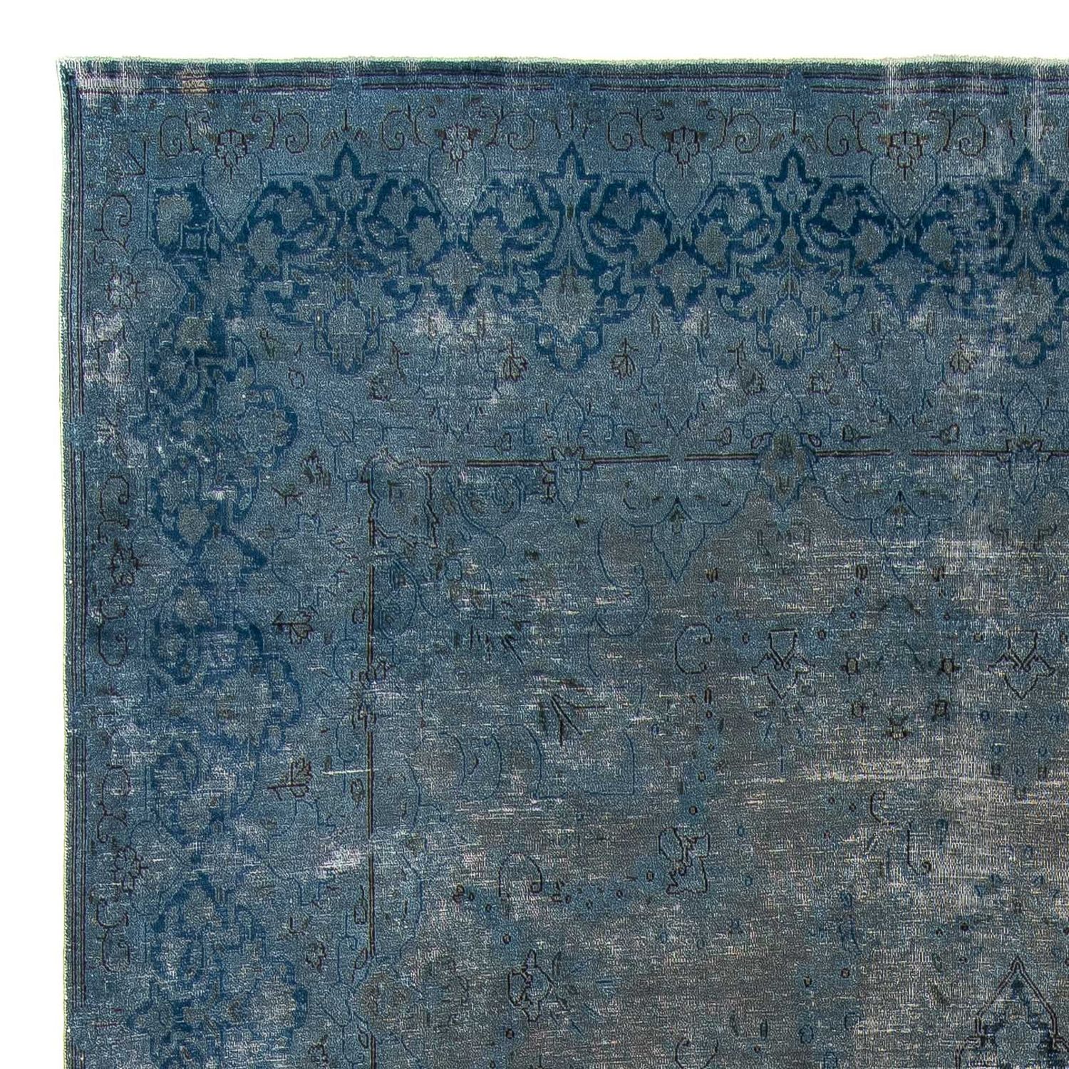 Vintage tapijt - 386 x 290 cm - donkerblauw