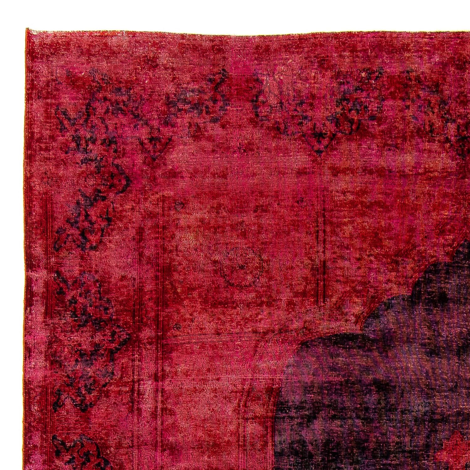 Tappeto vintage - 349 x 258 cm - rosso scuro