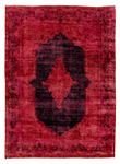 Tapis vintage - 349 x 258 cm - rouge foncé