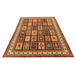 Tapis persan - Nomadic - 384 x 302 cm - rouge foncé