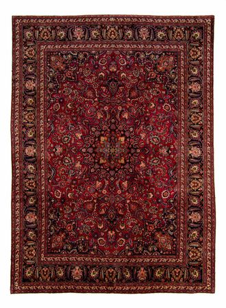 Tapis persan - Classique - 377 x 292 cm - rouge foncé