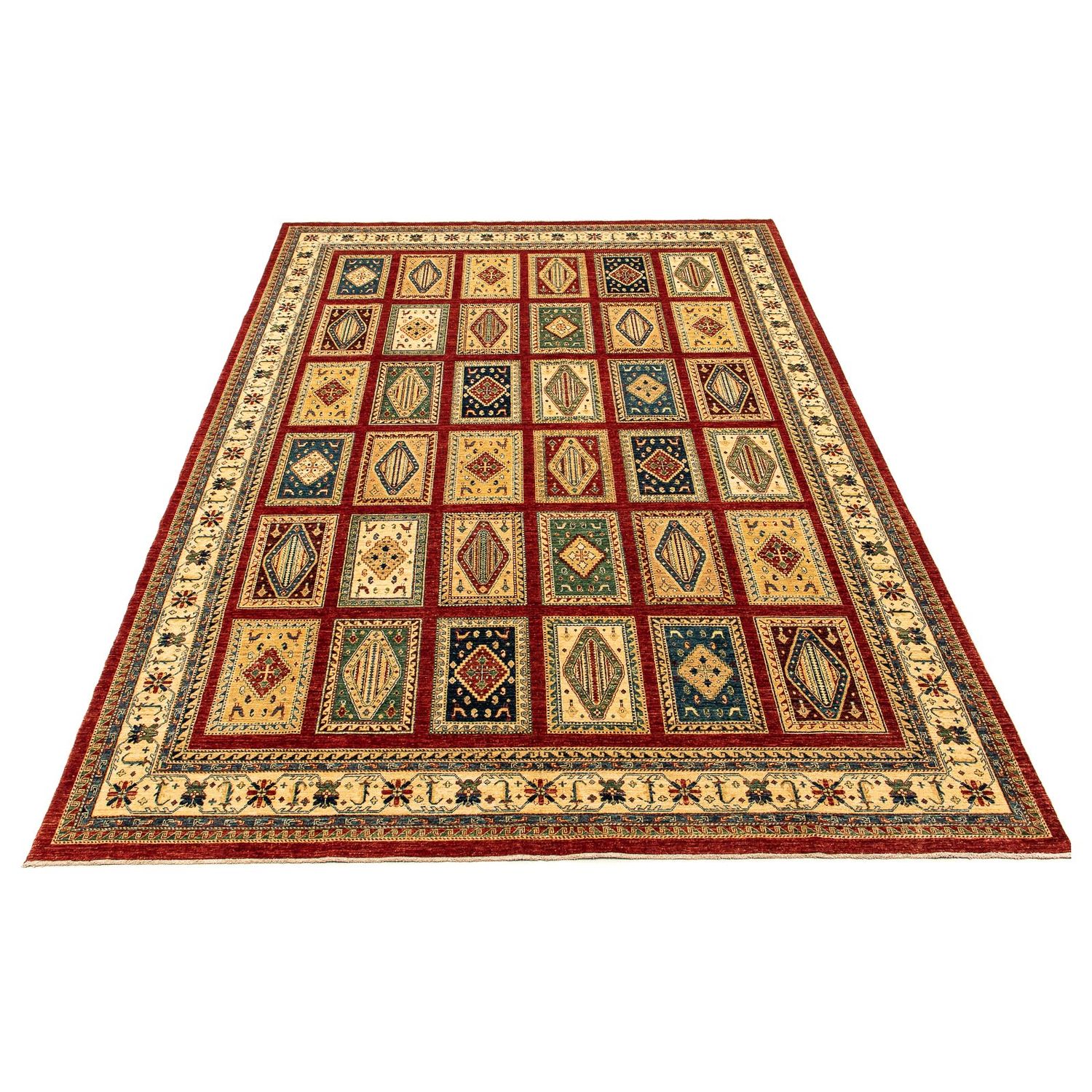 Tapis persan - Nomadic - 411 x 307 cm - rouge foncé