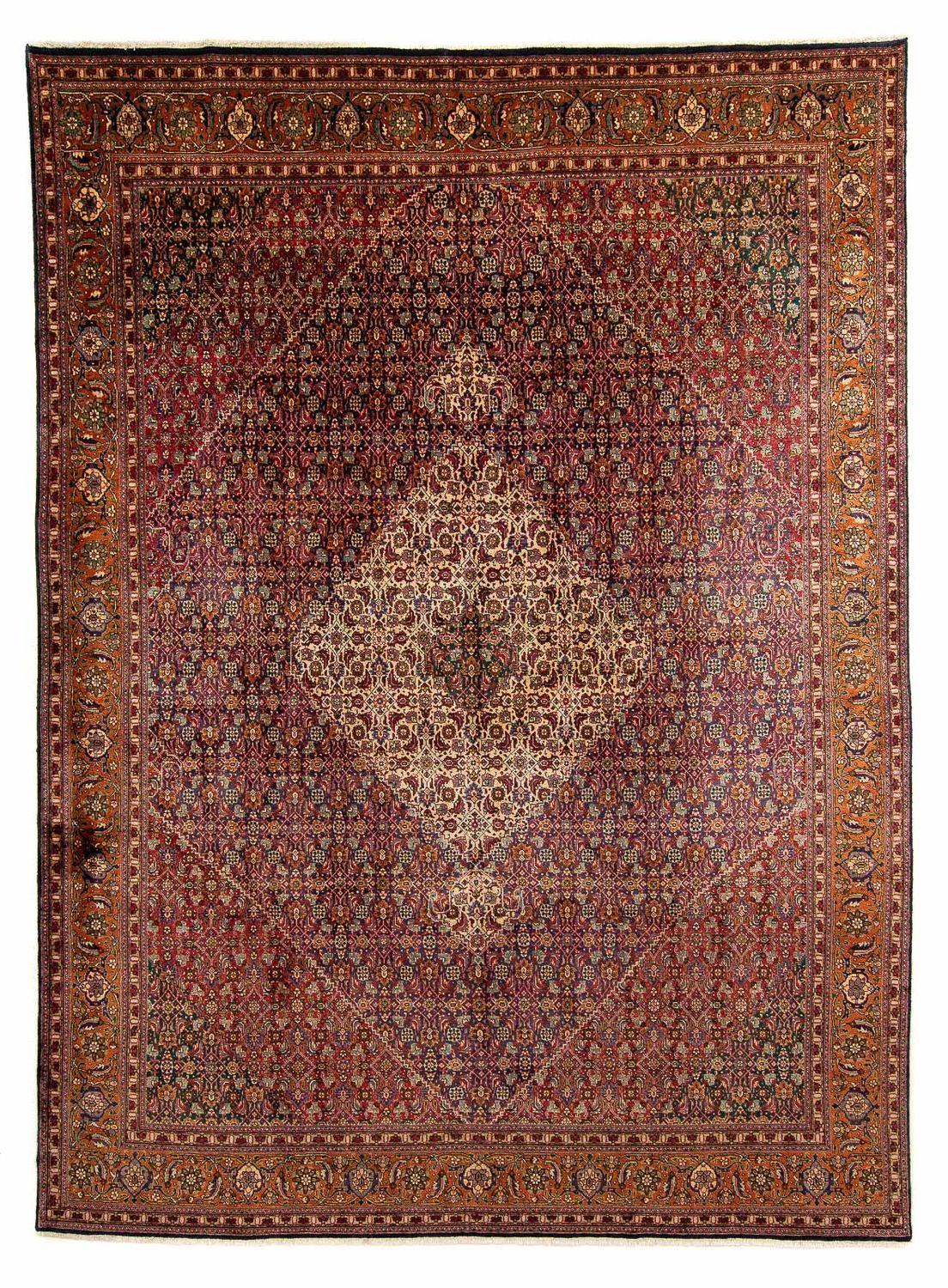 Dywan perski - Tabriz - 392 x 310 cm - wielokolorowy