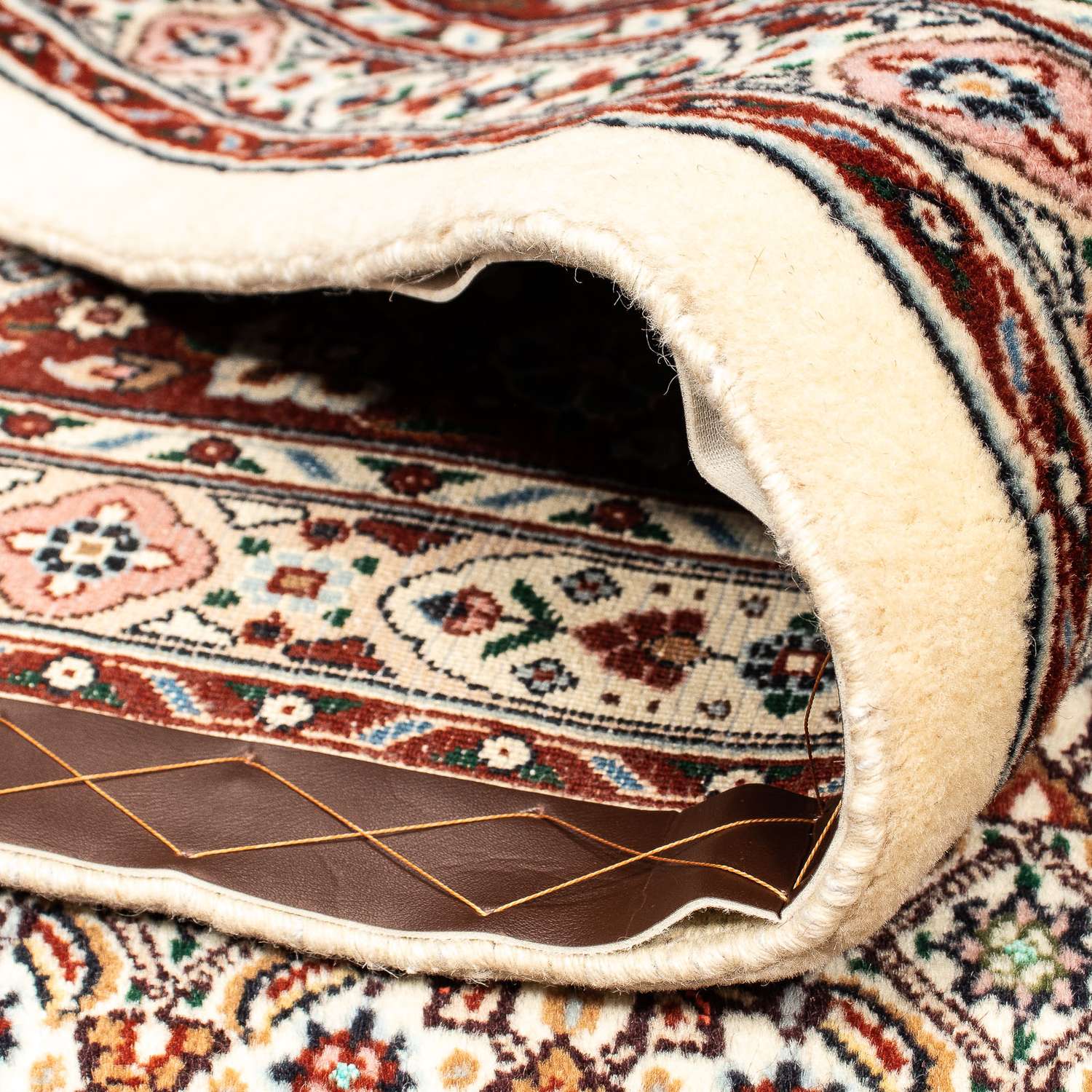 Perský koberec - Klasický čtvercový  - 262 x 250 cm - světle hnědá