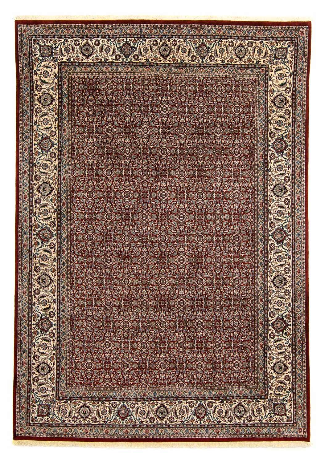 Alfombra persa - Clásica - 342 x 244 cm - rojo oscuro