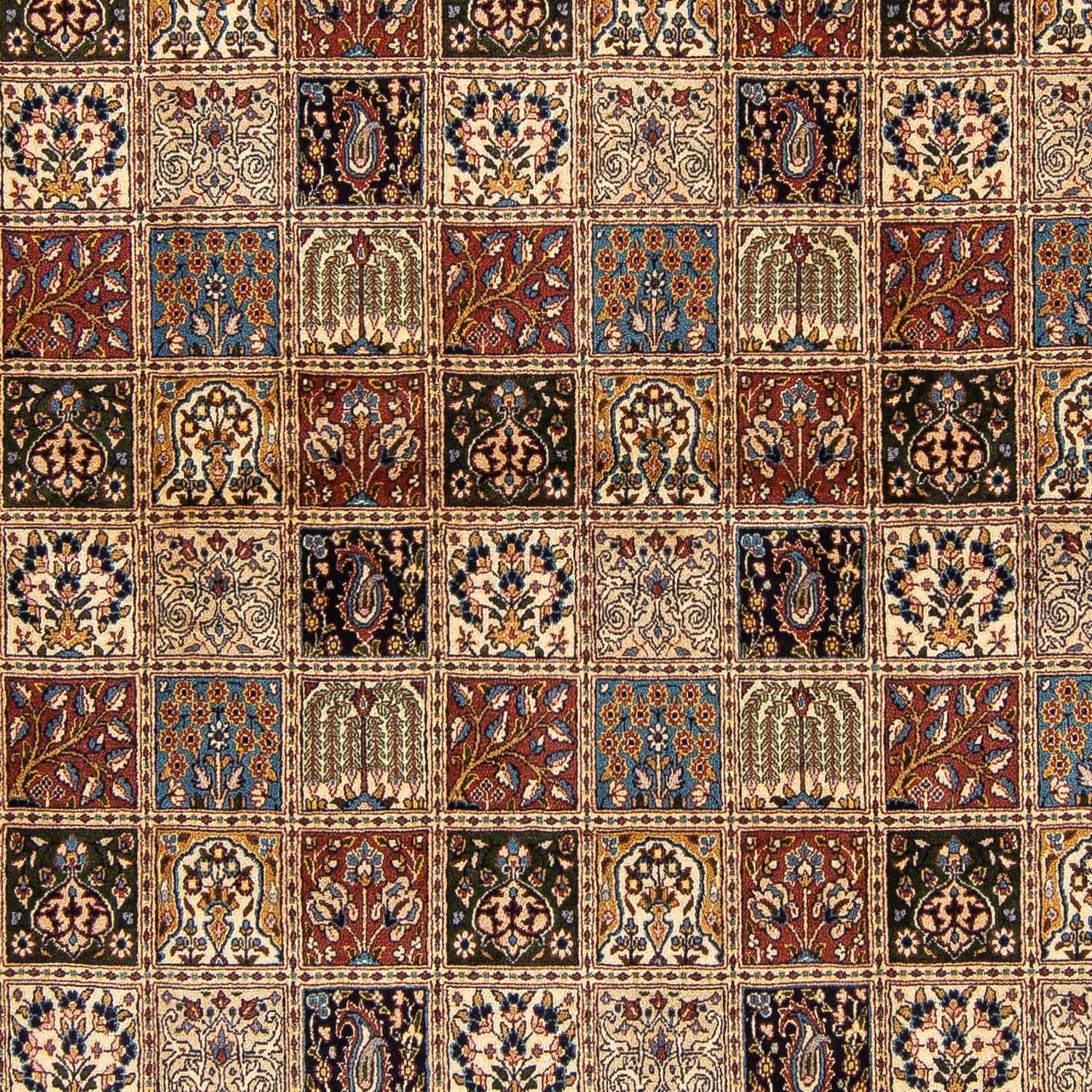 Persisk teppe - klassisk square  - 248 x 245 cm - flerfarget