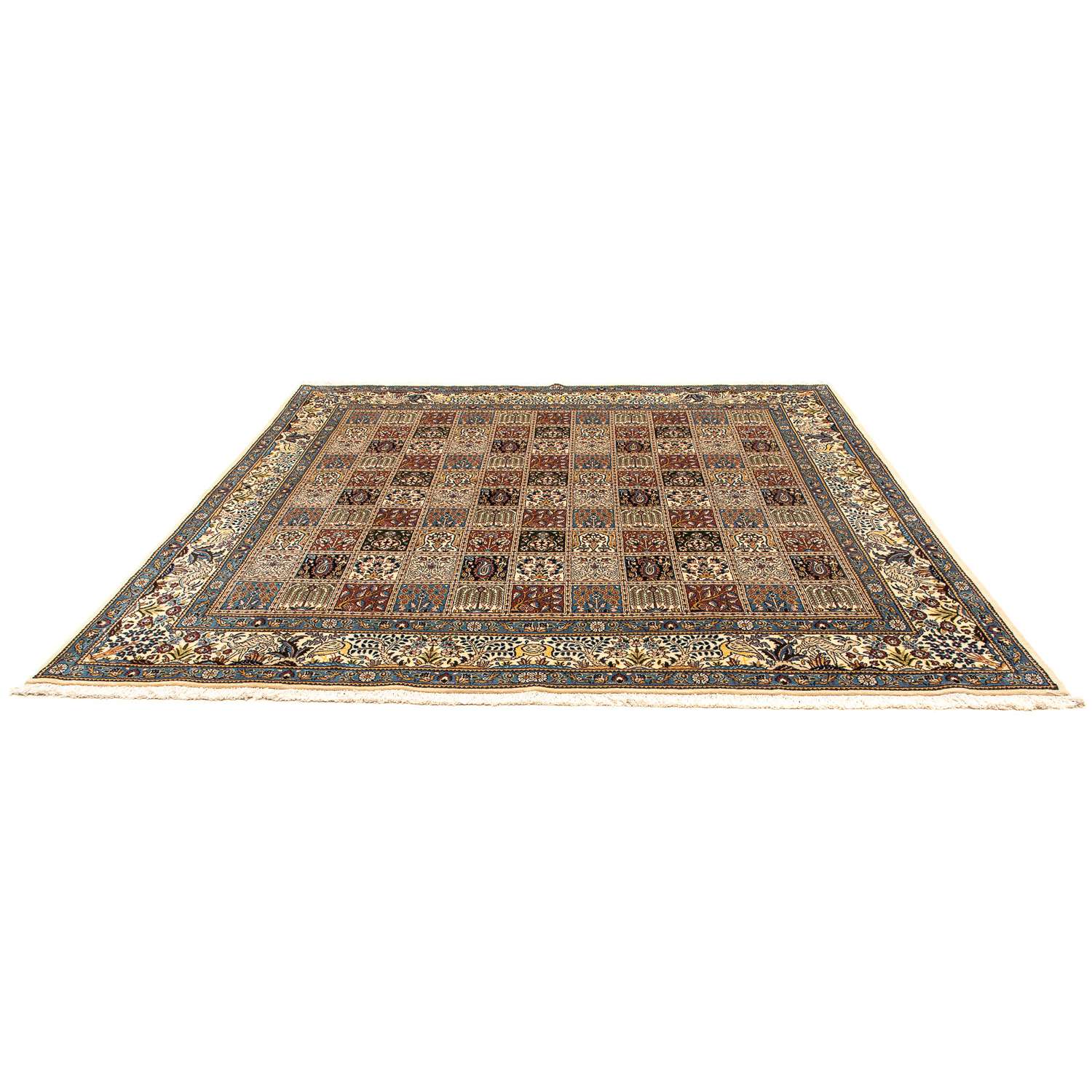 Persisk teppe - klassisk square  - 248 x 245 cm - flerfarget