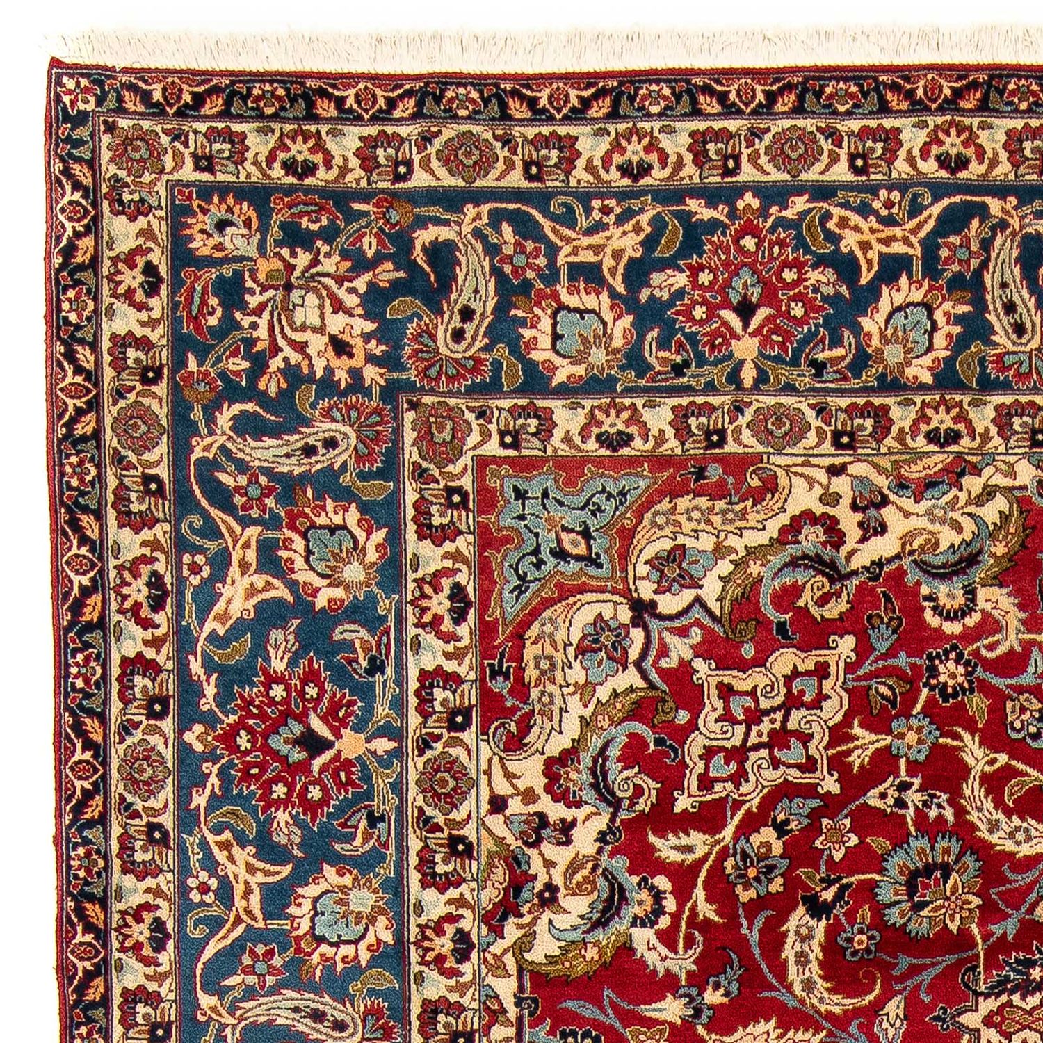 Tapis persan - Isfahan - Premium - 377 x 271 cm - rouge