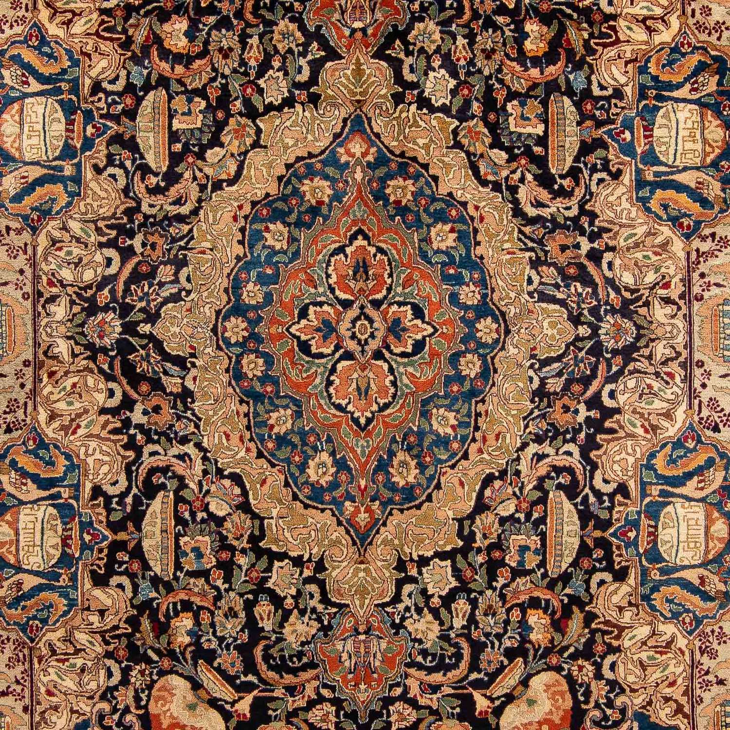 Persisk tæppe - Classic - 387 x 296 cm - flerfarvet