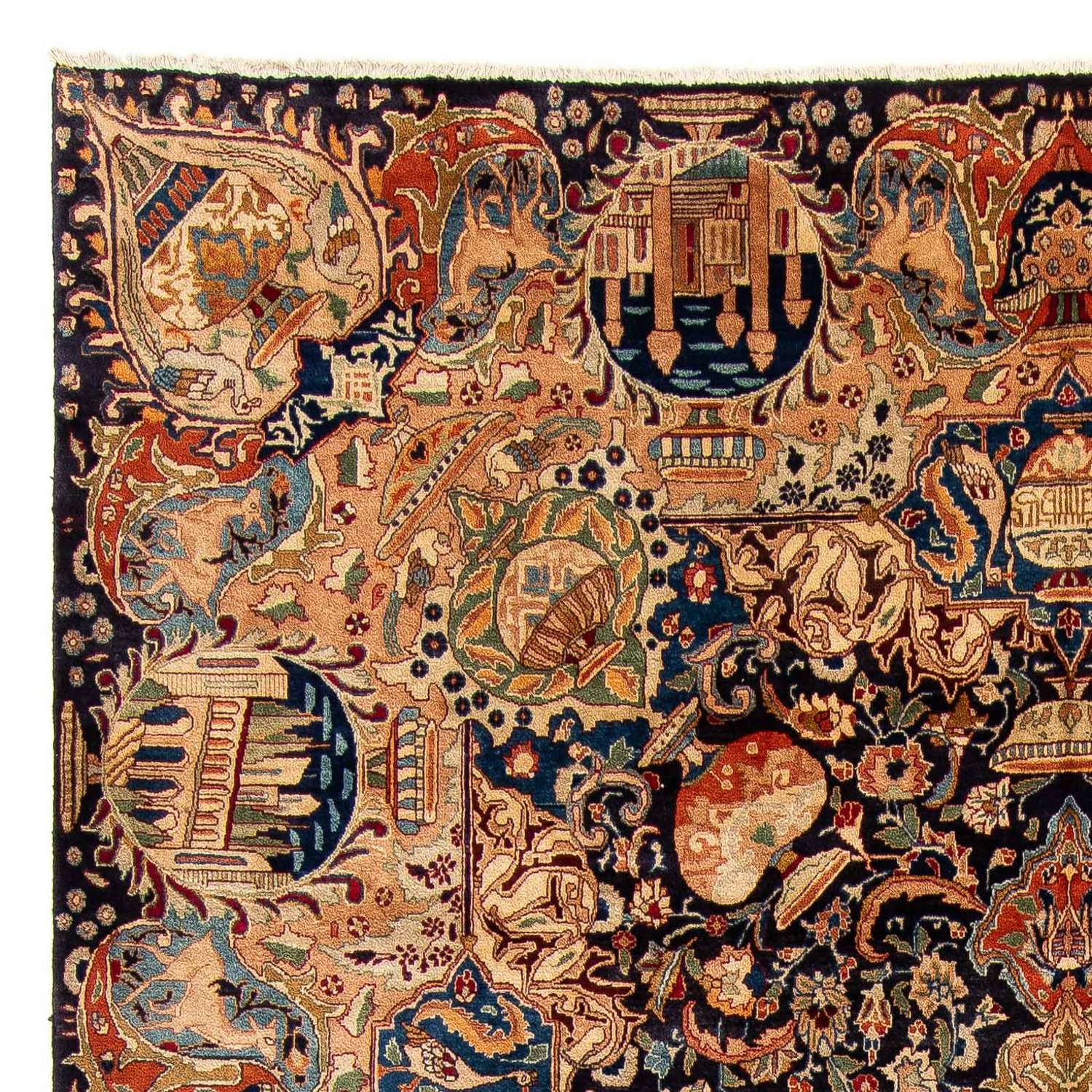 Persisk tæppe - Classic - 387 x 296 cm - flerfarvet