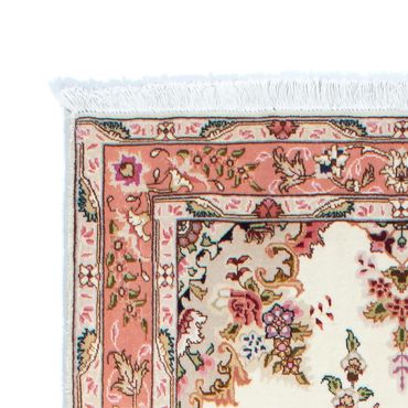 Loper Perzisch tapijt - Tabriz - Royal - 215 x 81 cm - beige