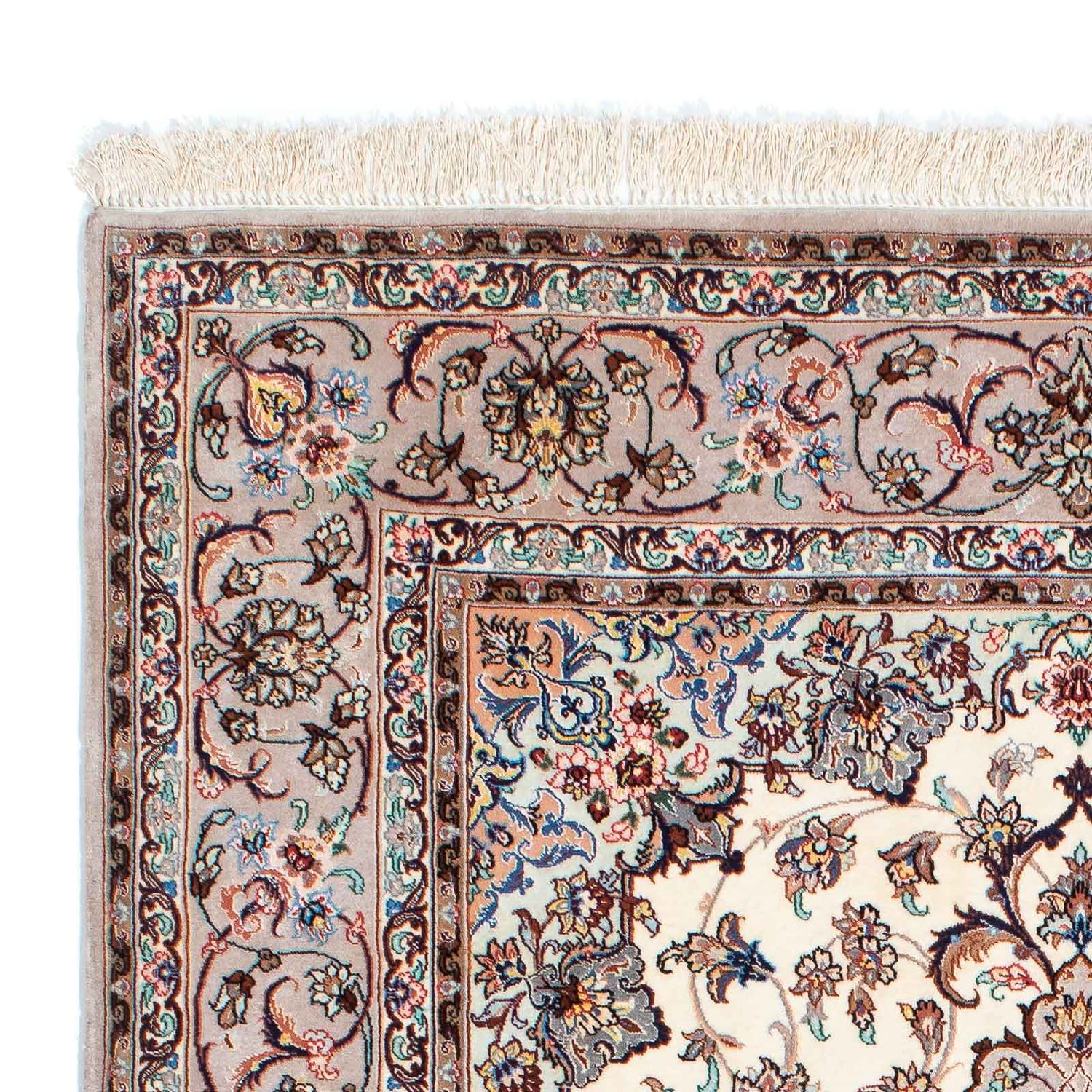 Tapete Persa - Isfahan - Premium - 201 x 130 cm - bege