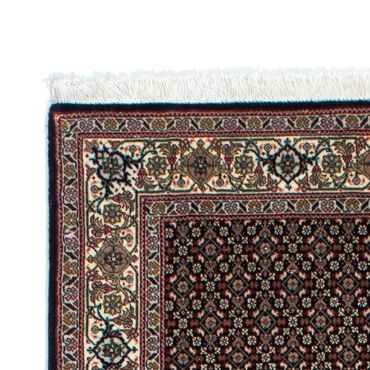 Tapis de couloir Tapis persan - Tabriz - 209 x 85 cm - bleu foncé