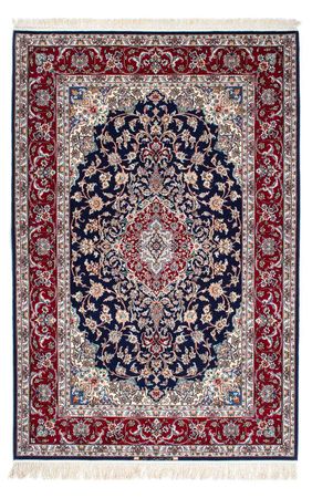 Tappeto Persero - Isfahan - Premio - 200 x 130 cm - blu scuro