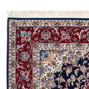 Tappeto Persero - Isfahan - Premio - 200 x 130 cm - blu scuro