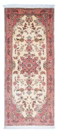 Corredor Tapete Persa - Tabriz - Royal - 198 x 83 cm - bege