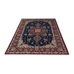 Persisk teppe - Ghom - 193 x 133 cm - mørkeblå