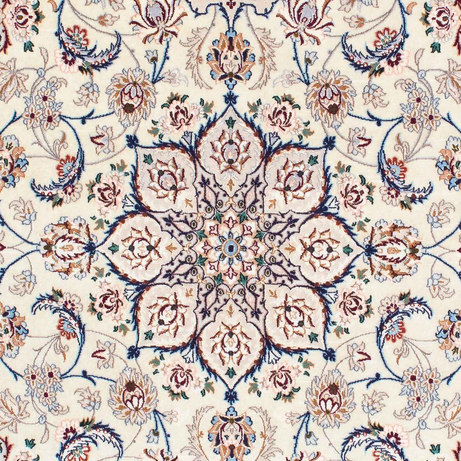 Tapete Persa - Isfahan - Premium - 205 x 128 cm - bege