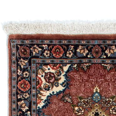 Tapis de couloir Tapis persan - Ghom - 192 x 68 cm - rouille