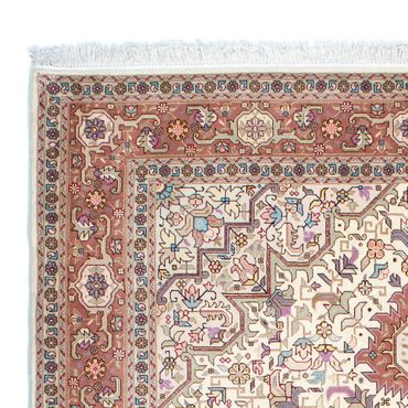 Perzisch tapijt - Tabriz - Royal - 205 x 150 cm - beige