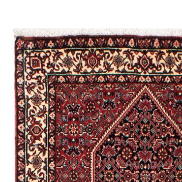 Runner Perser Rug - Bidjar - 200 x 74 cm - dark red