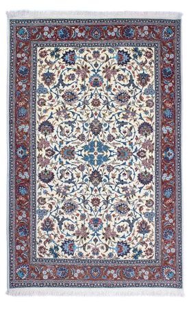 Perzisch tapijt - Ghom - 215 x 137 cm - beige