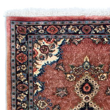 Tapis de couloir Tapis persan - Ghom - 192 x 67 cm - rouille