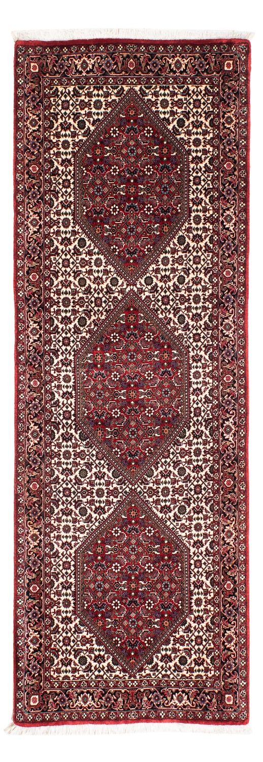 Loper Perzisch tapijt - Bijar - 206 x 74 cm - veelkleurig