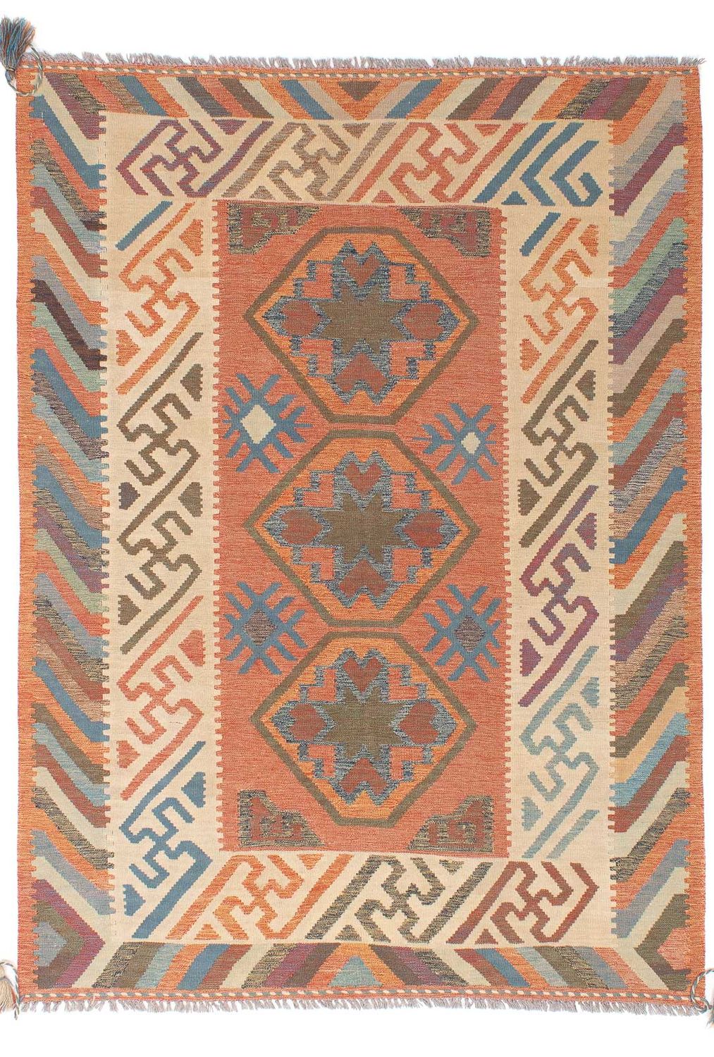 Kelim Rug - Trendy - 200 x 147 cm - multicolored