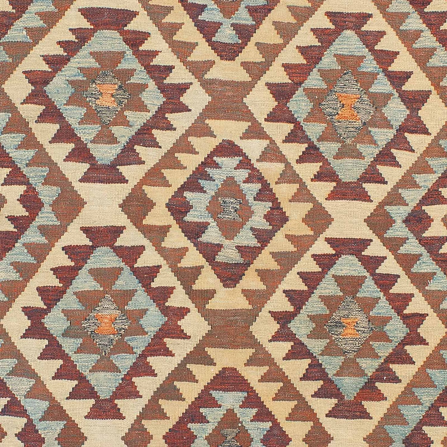 Tapete Kelim - Oriental - 205 x 147 cm - multicolorido