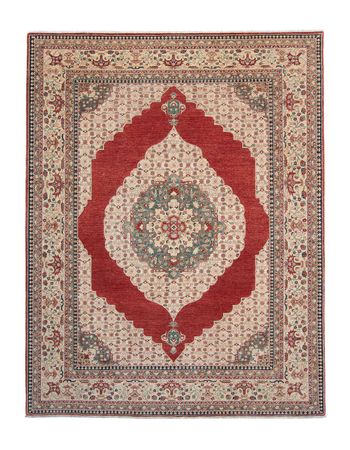 Tapis Ziegler - 304 x 240 cm - rouge foncé