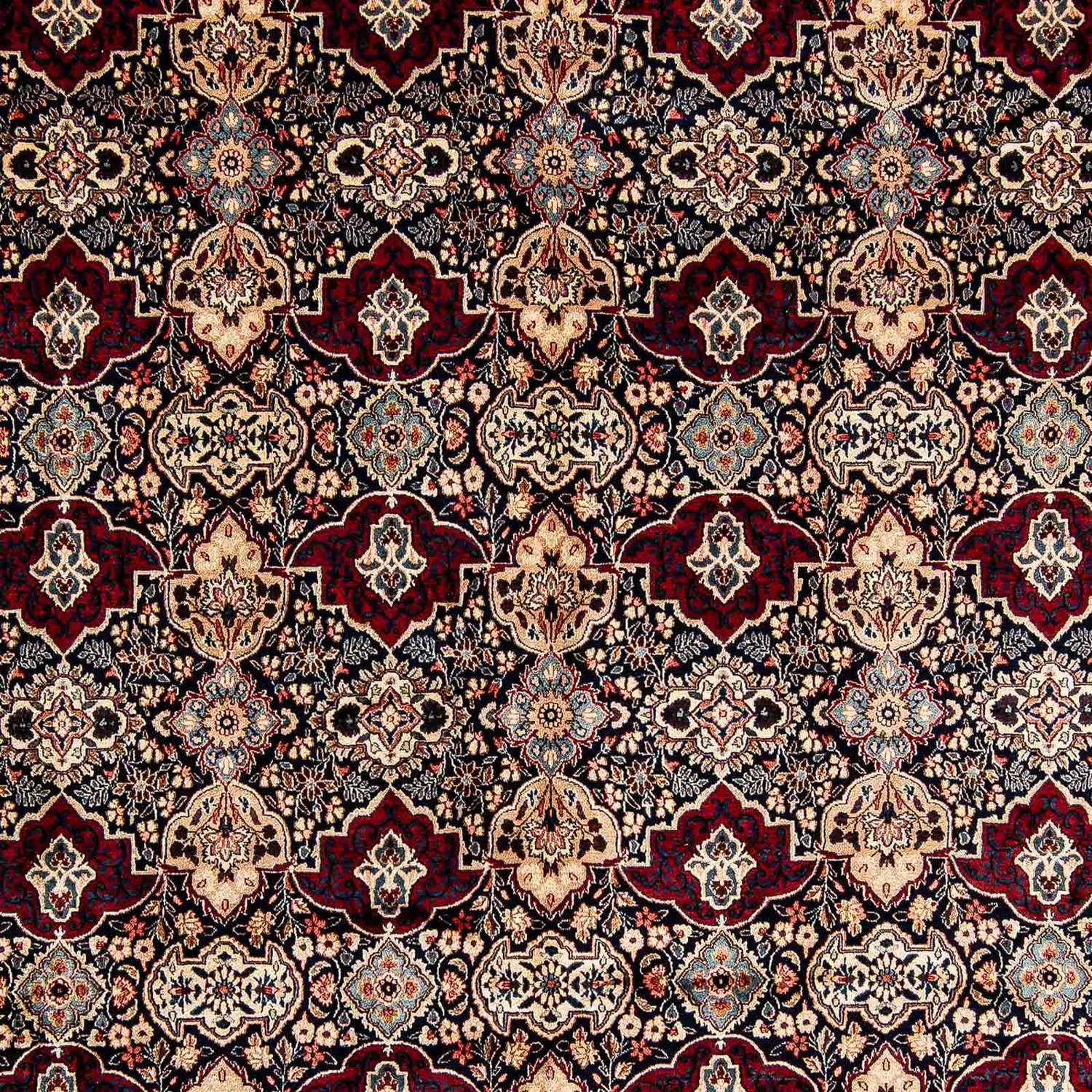 Tapete Persa - Clássico - 393 x 299 cm - vermelho escuro
