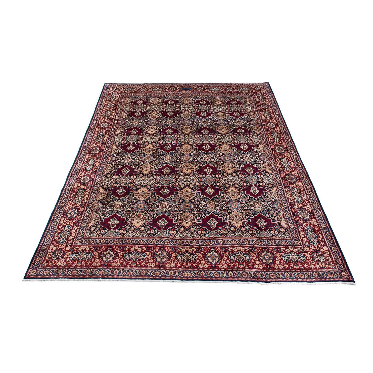 Persisk tæppe - Classic - 393 x 299 cm - mørkerød
