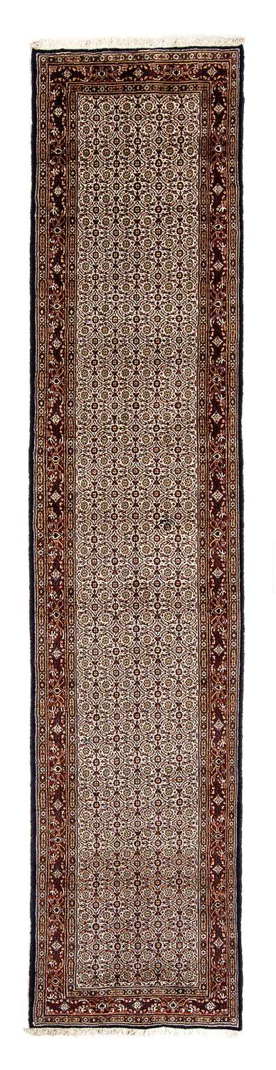 Loper Perzisch tapijt - Klassiek - 390 x 83 cm - veelkleurig