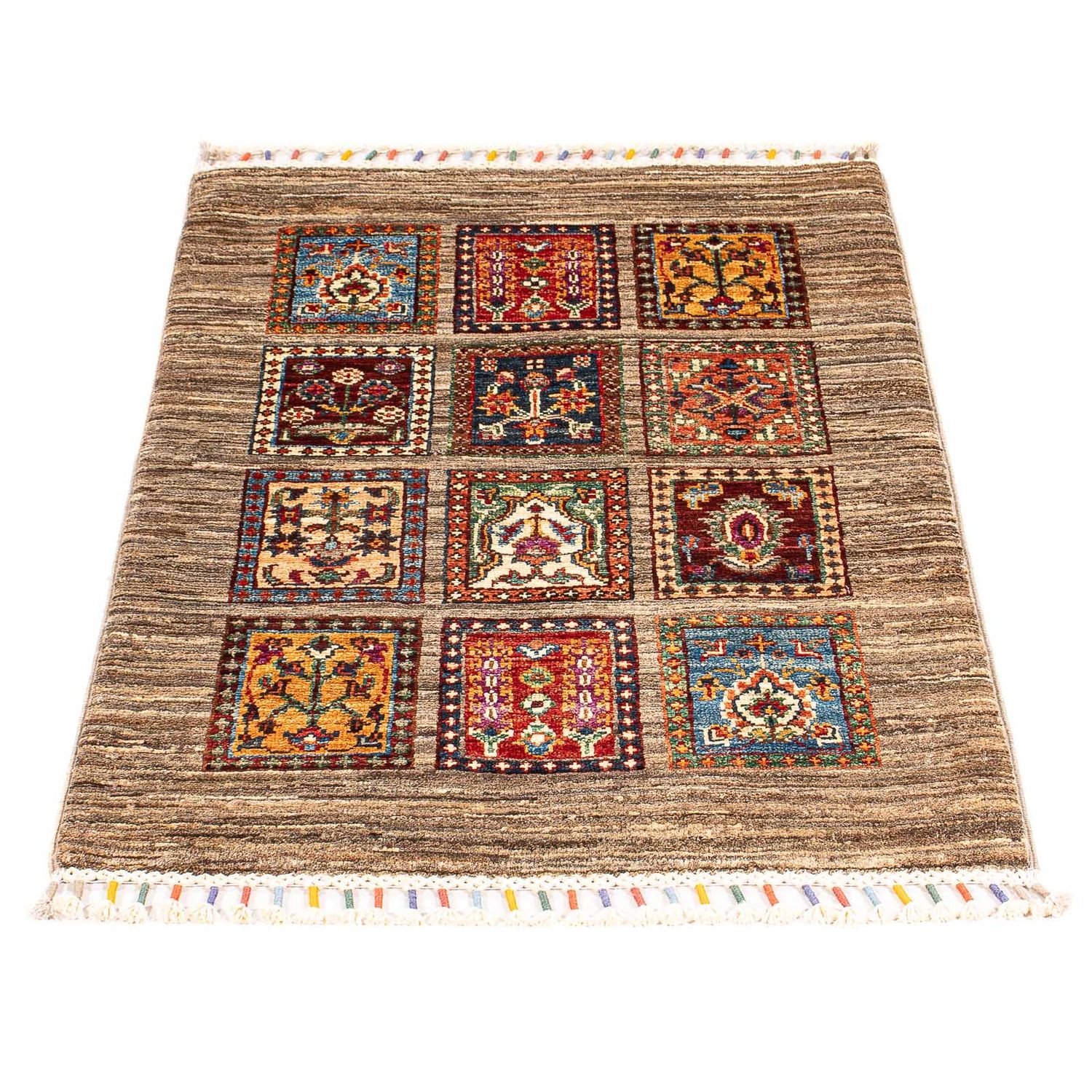 Tapis Ziegler - Bakhtiari - 93 x 63 cm - marron foncé