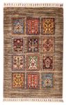 Tapis Ziegler - Bakhtiari - 93 x 63 cm - marron foncé