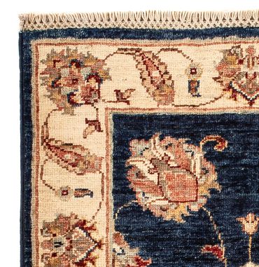 Tapis Ziegler - 95 x 62 cm - bleu foncé