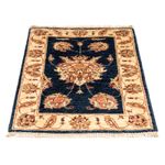 Tapis Ziegler - 95 x 59 cm - bleu foncé