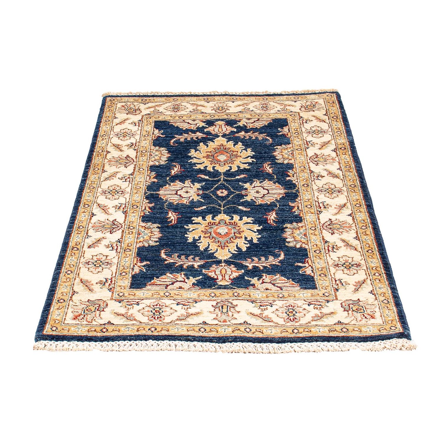 Ziegler tapijt - 124 x 79 cm - donkerblauw