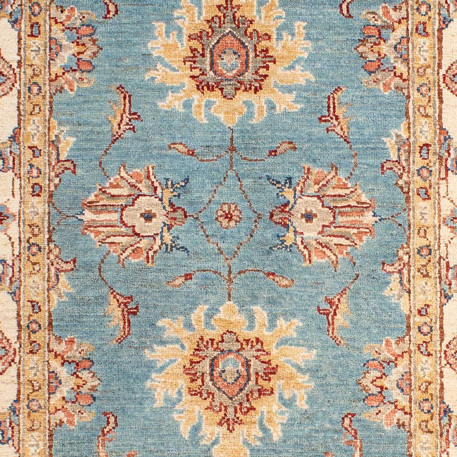 Tapis Ziegler - 123 x 82 cm - bleu clair