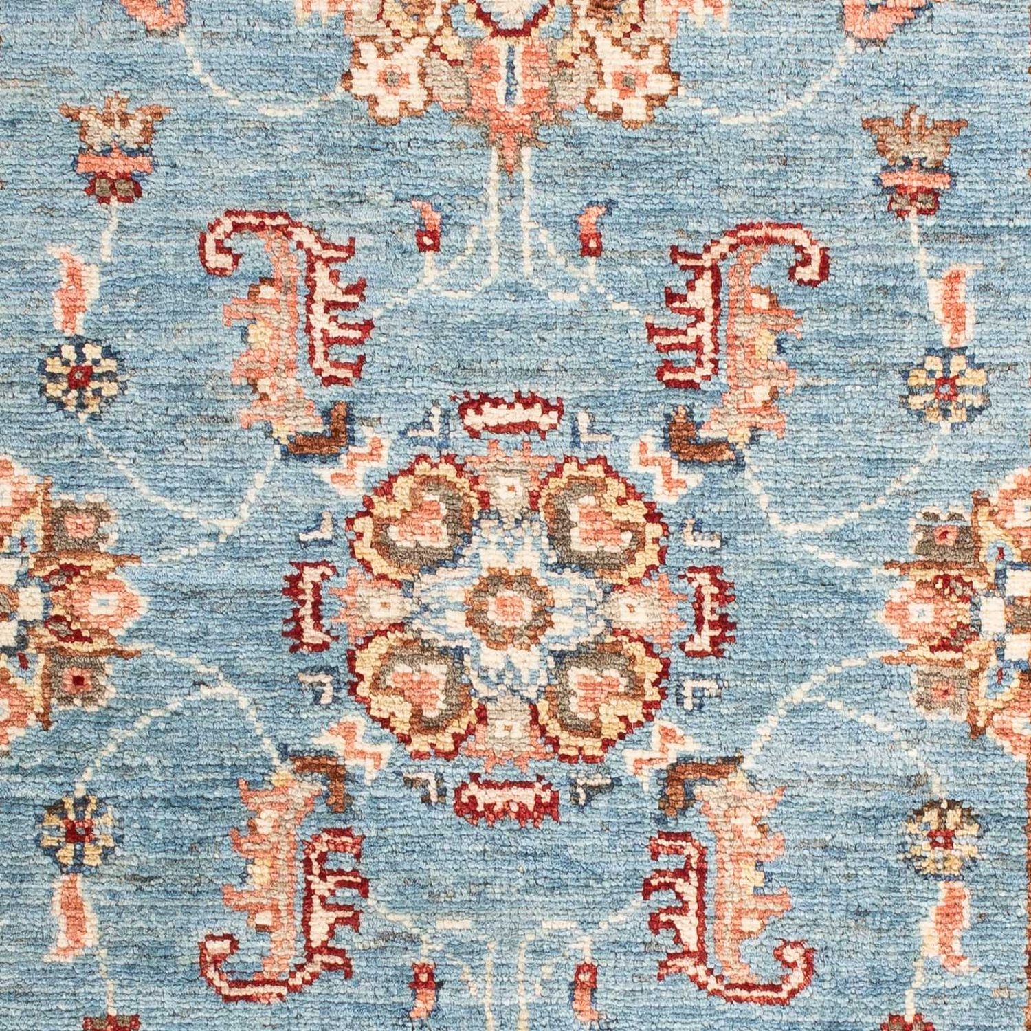 Tapis Ziegler - 97 x 62 cm - bleu clair