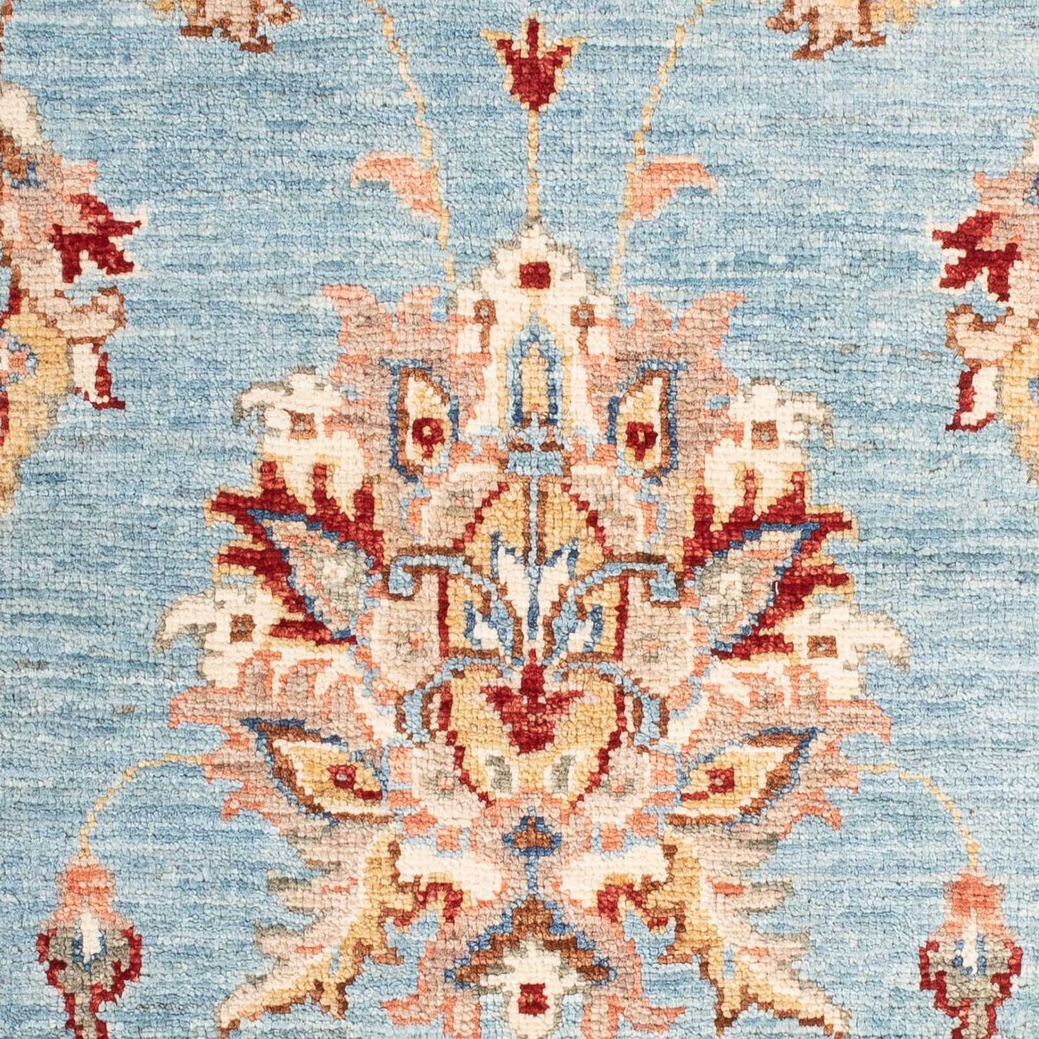 Tapis Ziegler - 101 x 61 cm - bleu clair