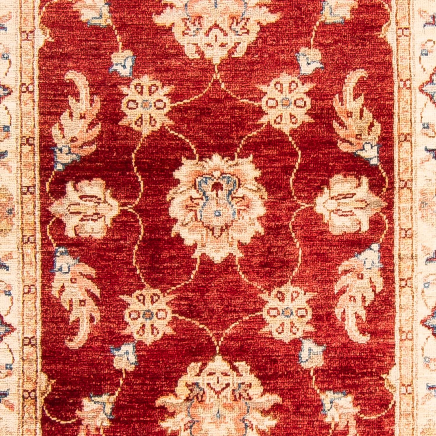 Tapis de couloir Tapis Ziegler - 264 x 83 cm - rouge foncé