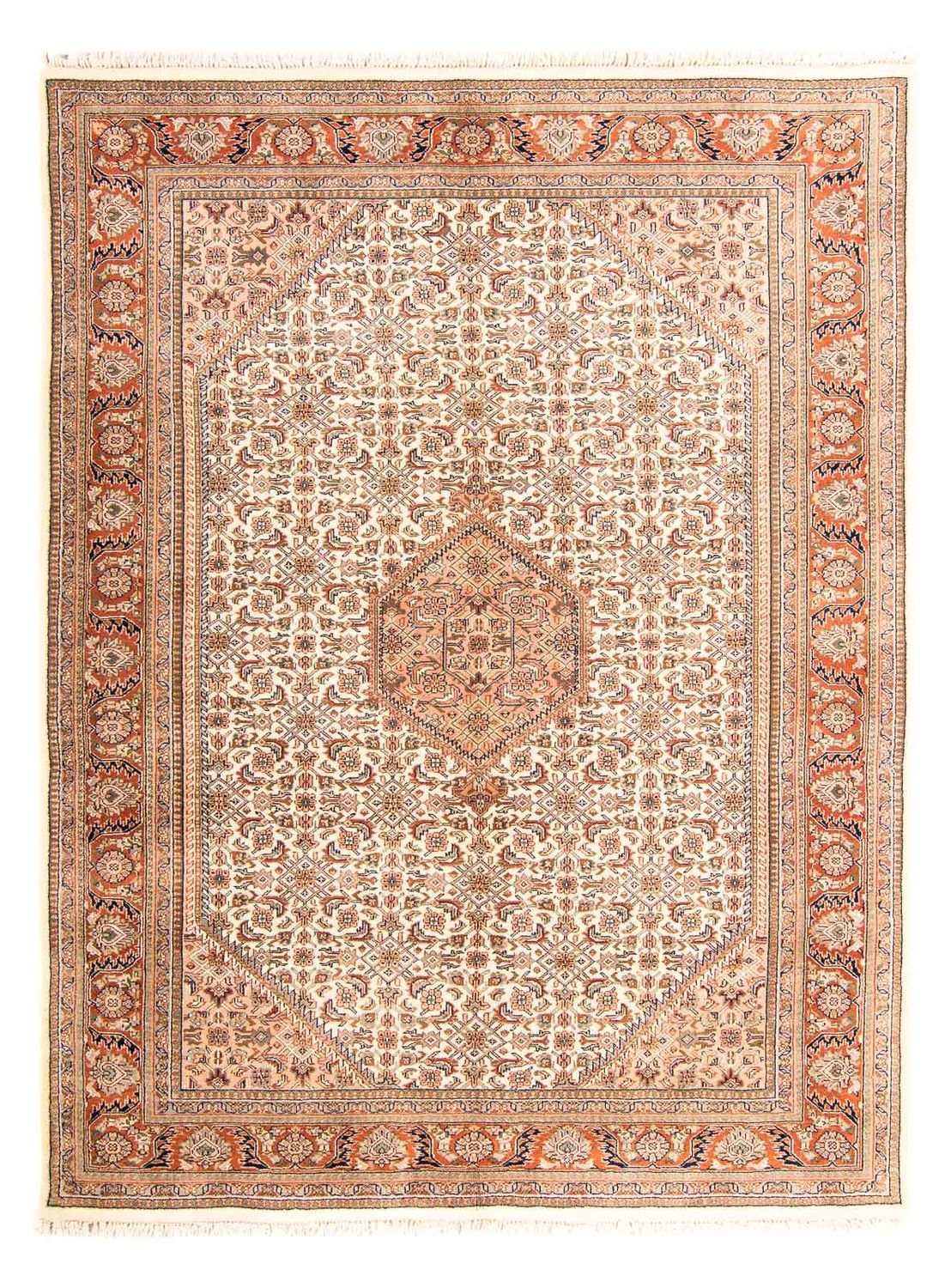 Orientalny dywan - Bijar - Indus - 242 x 173 cm - beżowy